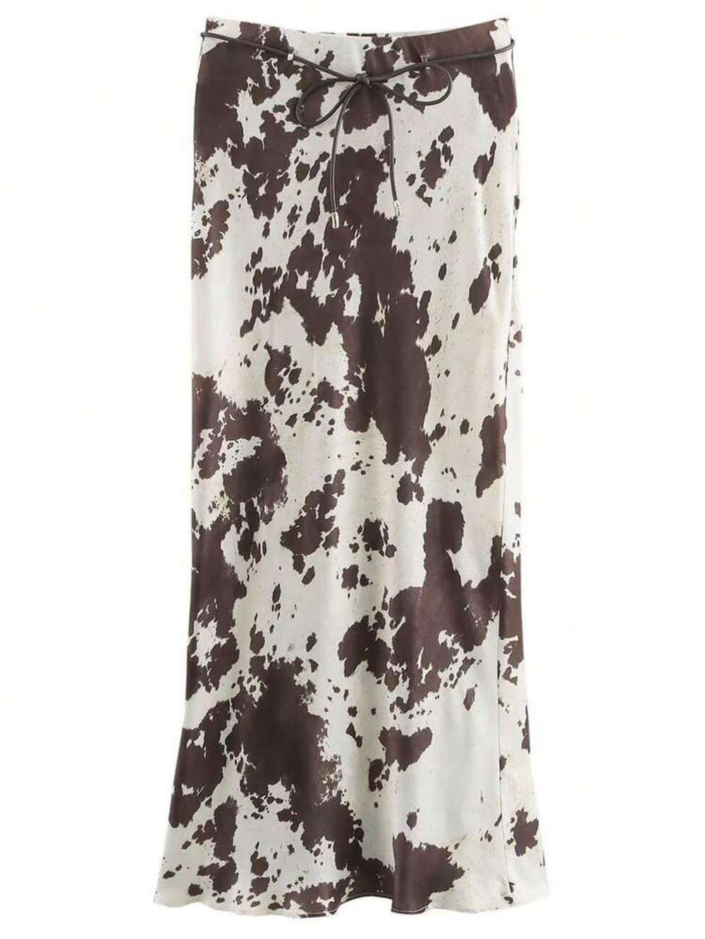 Zara Cow Print Skirt